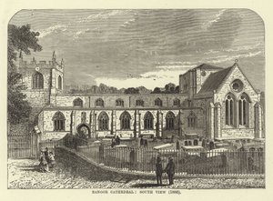 Catedral de Bangor, vista sur (1886)