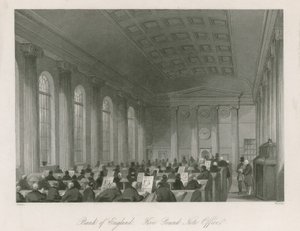 Banco de Inglaterra, Oficina de Billetes de Cinco Libras de English School