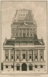 Banco de Inglaterra, Edificio de George Sampson, 1734 de English School