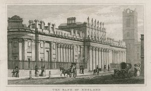 Banco de Inglaterra, Fachada Sur de Sir John Soane, 1823