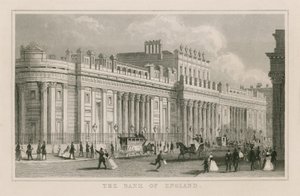 Banco de Inglaterra, Fachada Sur de Sir John Soane, 1823