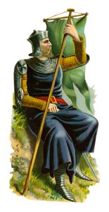 Portador de la bandera del Rey Eduardo I, 1274-1307 de English School