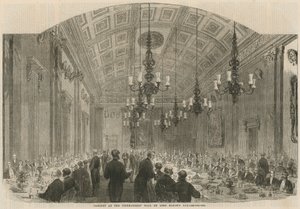Banquete en el Salón de Pescaderos en el Día del Alcalde de English School