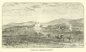 Gilboa árido y sin rocío de English School