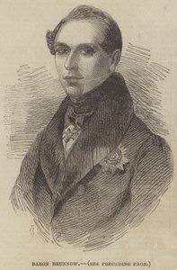 Barón Brunnow (grabado) de English School