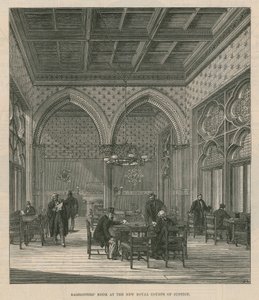 Sala de Abogados en los nuevos Tribunales Reales de Justicia de English School
