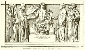 Bajo relieve--Institución del Consejo de Estado