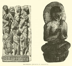Bajorrelieves, Museo de Peshawur de English School
