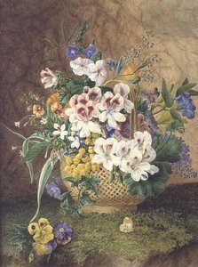 Cesta de flores