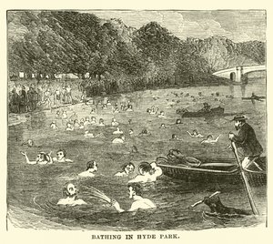 Bañarse en Hyde Park