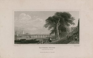 Puente de Battersea, desde Cheyne Walk Chelsea de English School