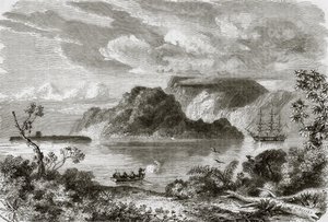 Bahía de Manevai, isla de Vanikoro de English School