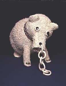 Jarra de oso, c.1740-70 (gres salado) de English School