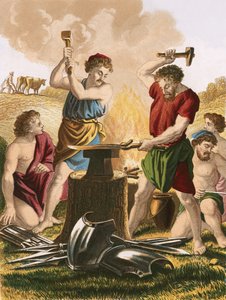 Forjando espadas en arados de English School