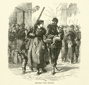 Antes de la salida, enero 1871 de English School