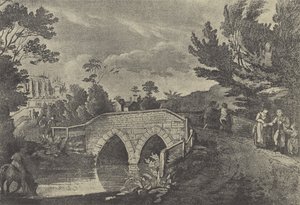 Puente de los mendigos, 1796 de English School