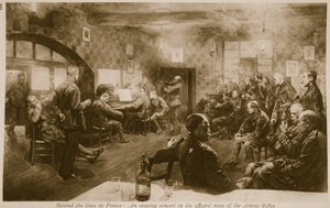 Detrás de las líneas en Francia