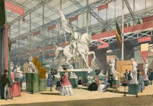 Sección belga de La Gran Exposición de 1851 de English School