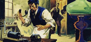 Bell continuó experimentando hasta que, un día, escuchó la voz de Watson en un receptor