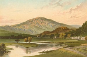 Ben Ledi desde el puente de Callander de English School