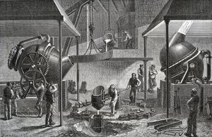 Proceso Bessemer, Acería de Sheffield