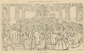 Vistas panorámicas de la sociedad: Un baile de condado