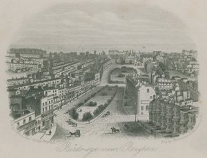 Vista aérea de Brighton