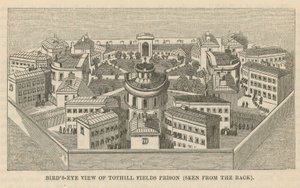 Vista aérea de la Prisión de Tothill Fields de English School