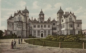 Birmingham: Aston Hall (litografia en color) de English School