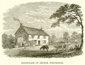 Lugar de nacimiento de George Stephenson de English School