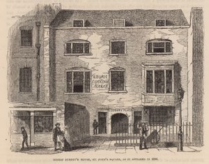 Casa del Obispo Burney, Plaza de St John, Clerkenwell de English School