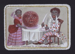 Pareja negra deseando 