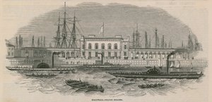 Vapor del Támesis en Blackwall de English School
