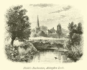 Blakes Backwater, Abingdon Lock de English School