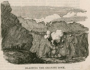 Voladura de la Roca de Granito, Rubislaw, Aberdeen de English School