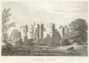 Castillo de Bodyham, Sussex de English School
