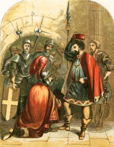 Bolingbroke y Ricardo II de English School