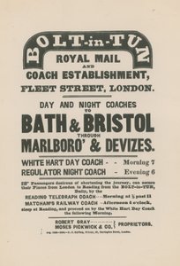 Establecimiento de Correo Real y Coches Bolt-in-Tun de English School