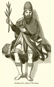 Bonifacio II, duque de Toscana de English School