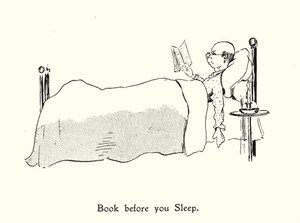 Libro antes de dormir; mira antes de saltar (litografía)