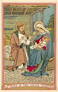 Nacido de la Virgen María