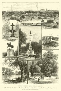 El Common y Jardín Público de Boston de English School