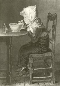 Niño comiendo de English School