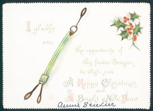 Tirantes, Tarjeta de Navidad de English School