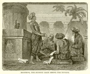 Brahmanes, la casta más alta entre los indios de English School