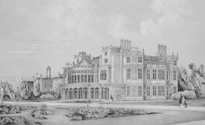 Parque Brampton cerca de Huntingdon, 1852 de English School