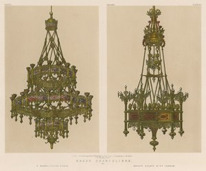 Candelabros de bronce
