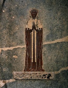 Brass de William White, en la Capilla Fitzalan de English School