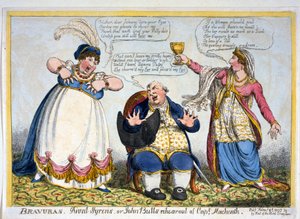 Bravuras, Rival Syrens o el ensayo de John Bull de Capt. Macheath, pub. 1807