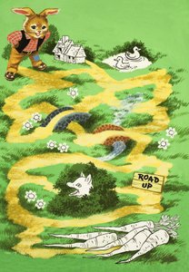 Página de rompecabezas de Brer Rabbit